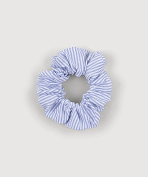 Striped Oxford Scrunchie