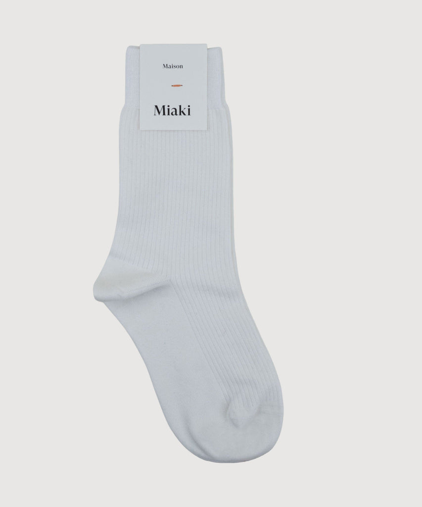 Ribbed Cotton Socks