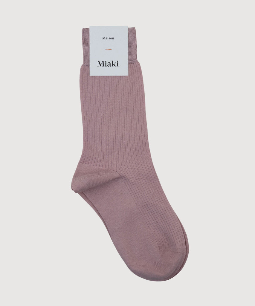 Ribbed Cotton Socks