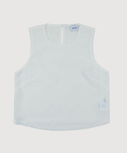 Sleeveless Silk Top