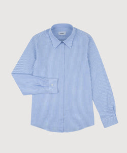 Relaxed Cotton Stripe Shirt