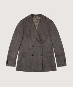 Loro Piana Double Breast Wool Silk Blazer