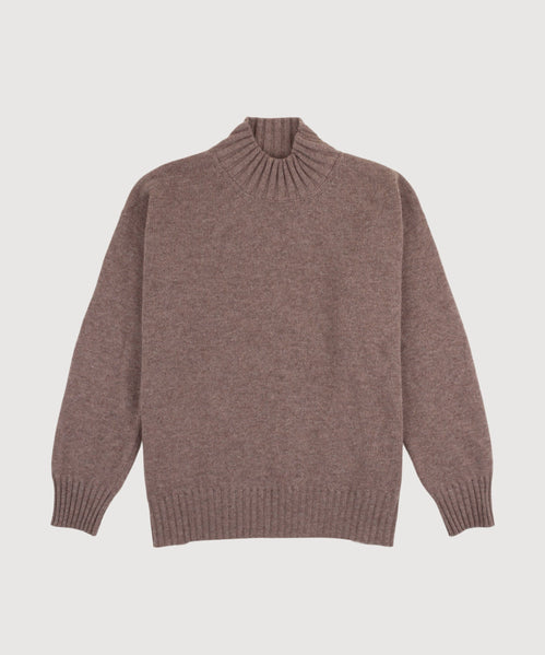 Relaxed Mockneck Sweater