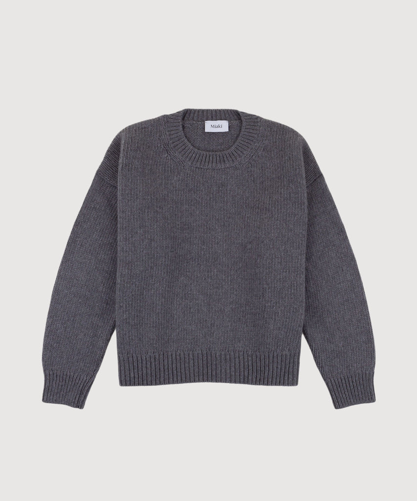 Heavy Wool Roundneck Sweater