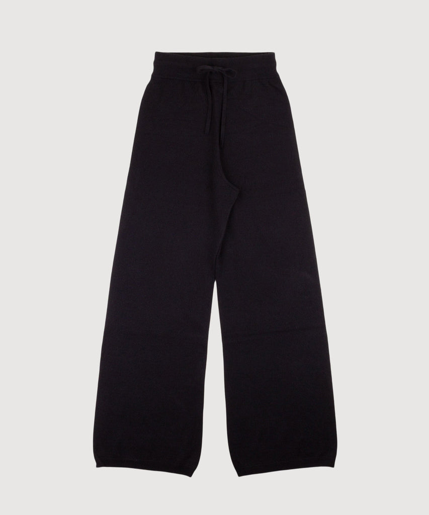 Wide Leg Wool Trousers