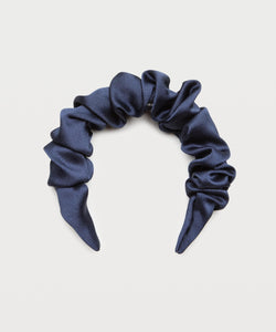 Ruffle Silk Headband