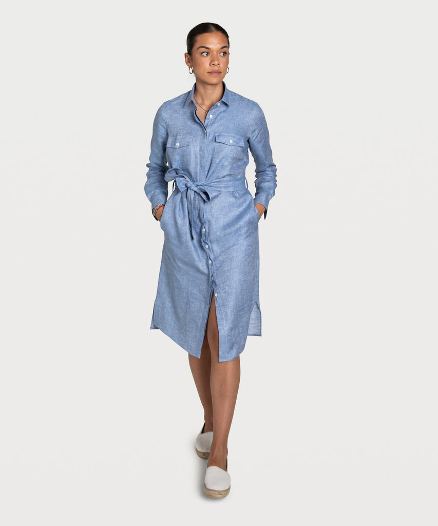 Linen Shirt Dress