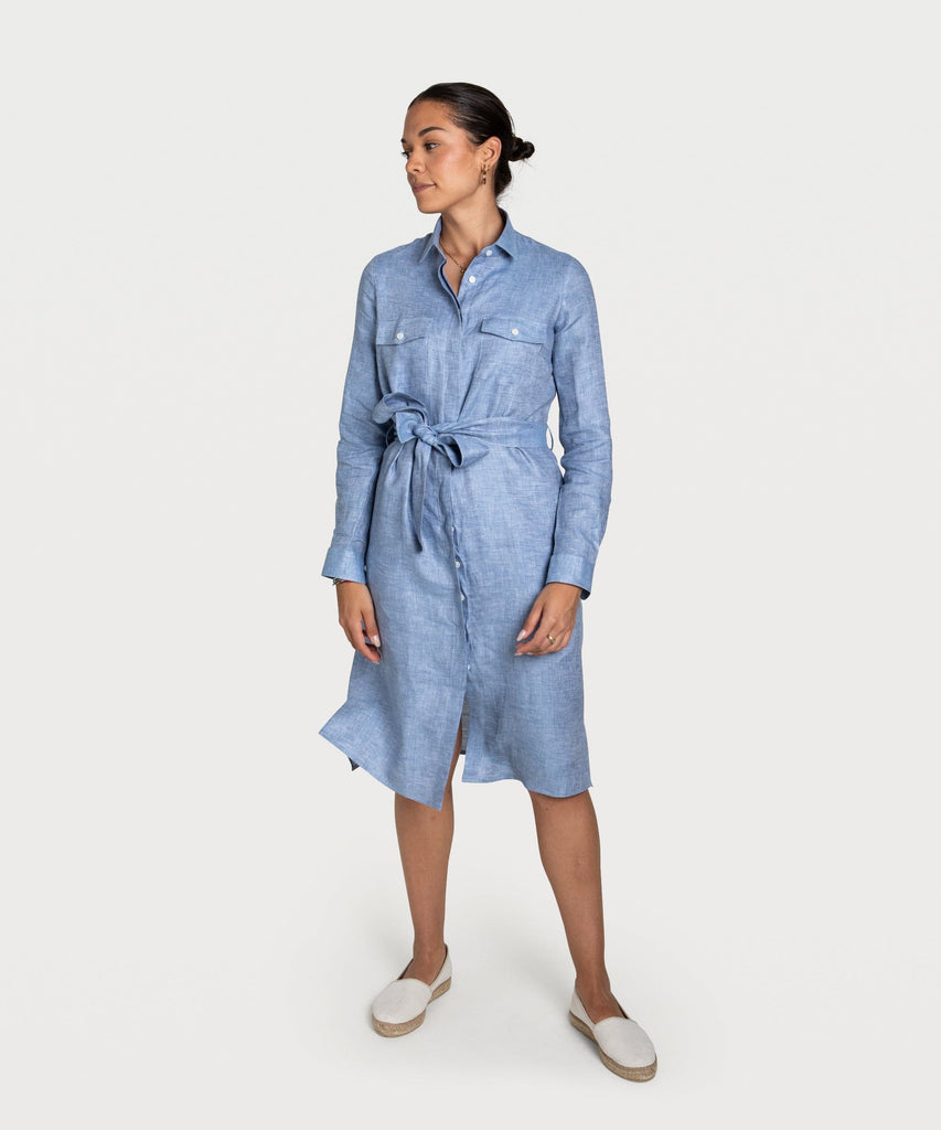 Linen Shirt Dress