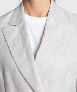 Double Breast Linen Blazer