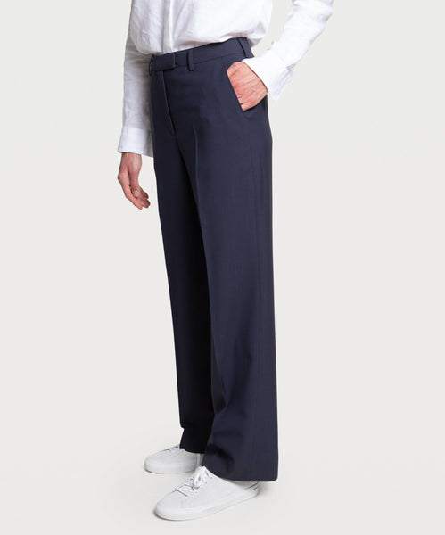 Wide Leg Business Trousers