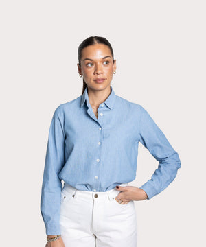 Relaxed Chambray Shirt