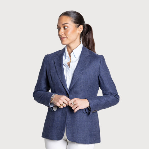 Classic Linen Wool Blazer