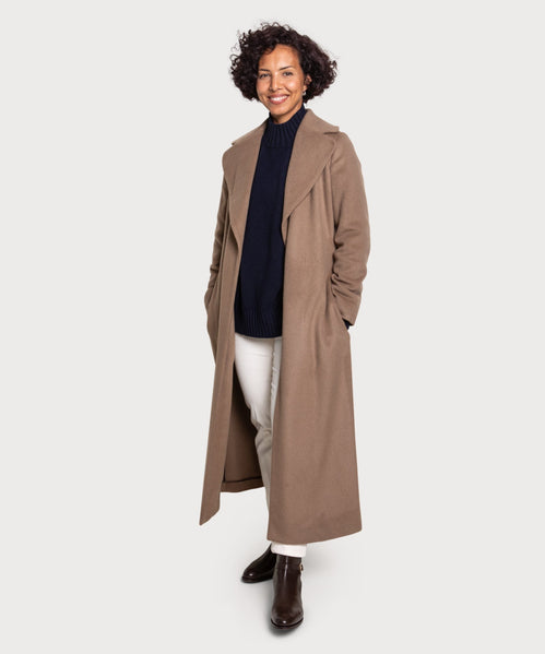 Cashmere Wrap Coat