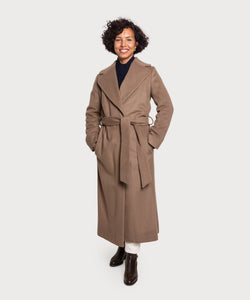 Cashmere Wrap Coat