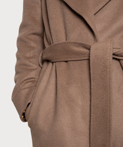 Cashmere Wrap Coat