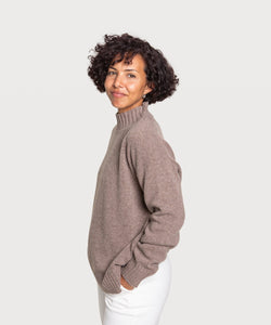 Relaxed Mockneck Sweater