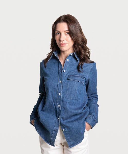 Jeans Shirt with Pocket