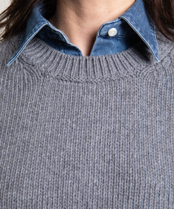 Heavy Wool Roundneck Sweater