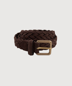 Woven Suede Belt