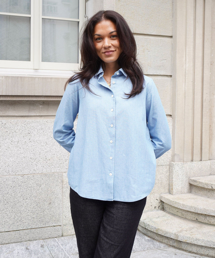 Relaxed Chambray Shirt