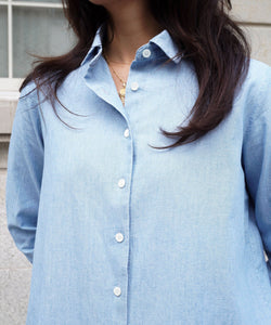 Relaxed Chambray Shirt