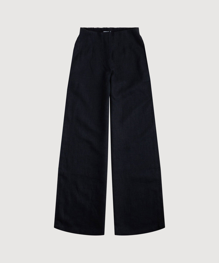 Relaxed Linen Weekend Trousers