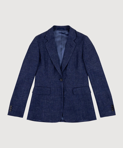 Classic Linen Wool Blazer