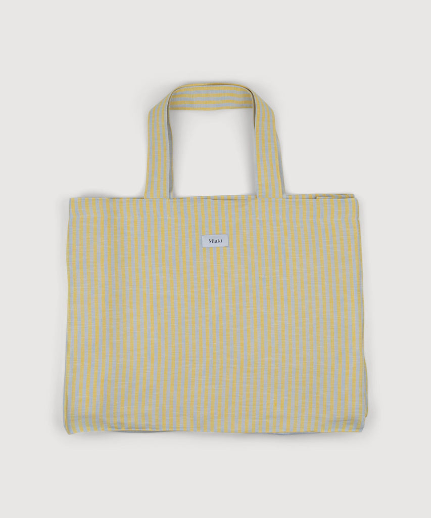 Linen Beach Bag