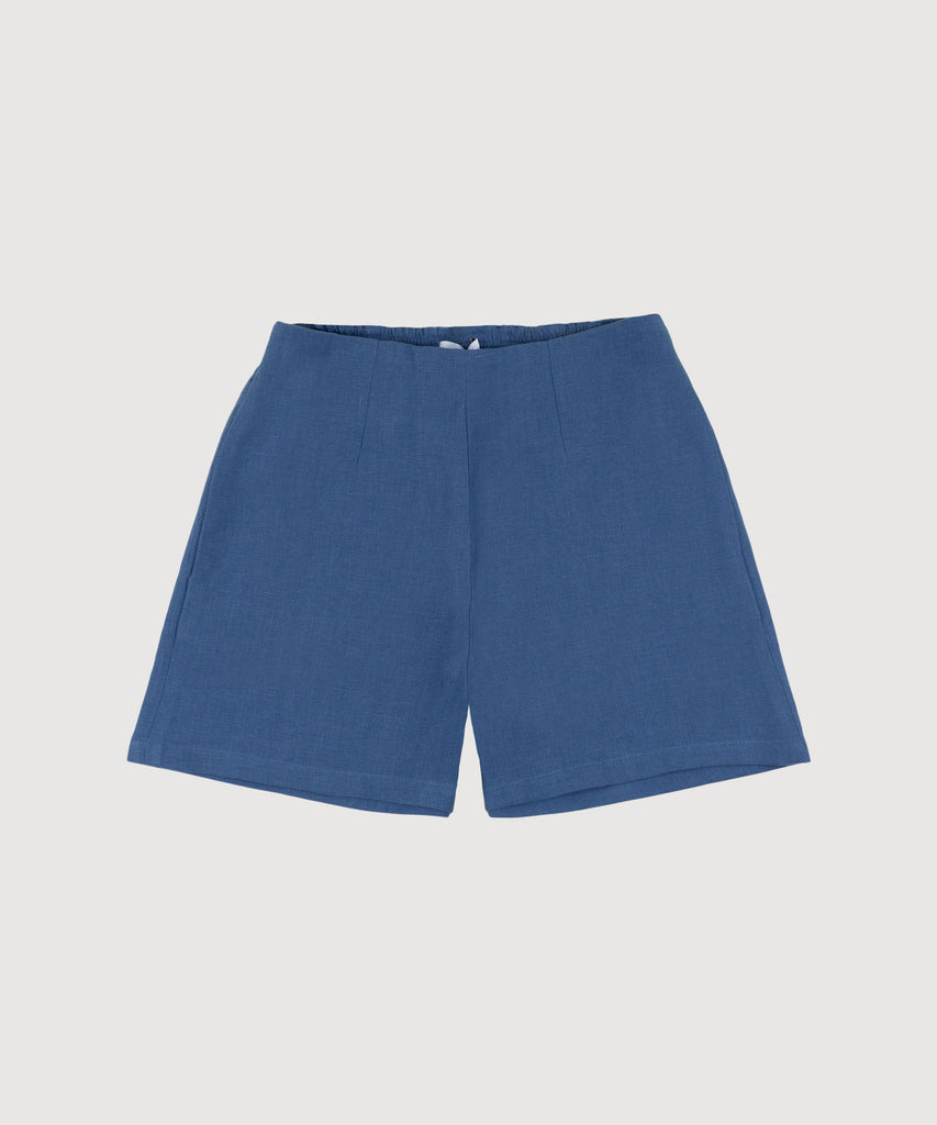 Relaxed Linen Weekend Shorts