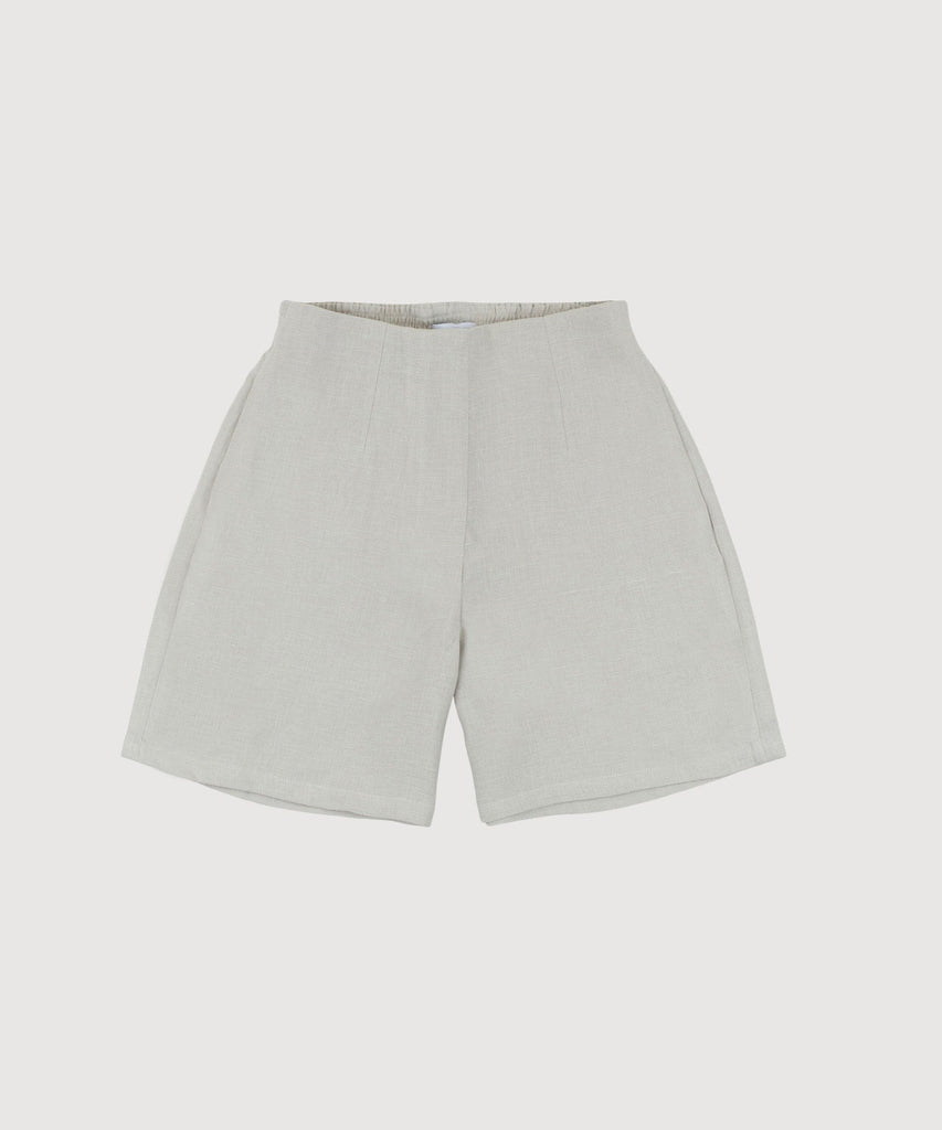 Relaxed Linen Weekend Shorts