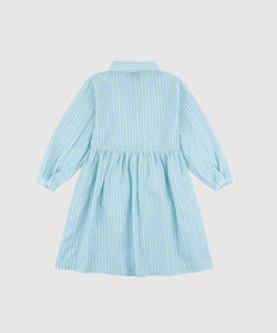 Kids Boheme Striped Relaxed Short Shirt Dress