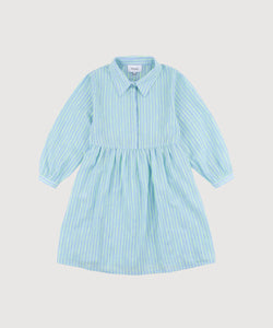 Kids Boheme Striped Relaxed Short Shirt Dress