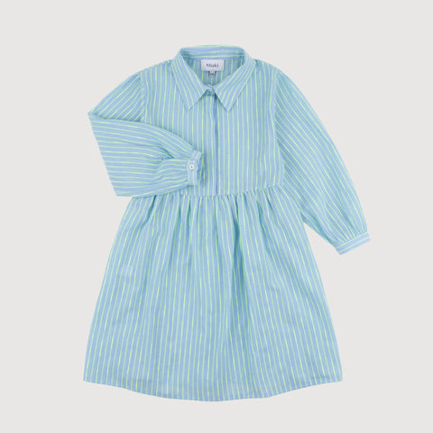 Kids Boheme Striped Relaxed Short Shirt Dress