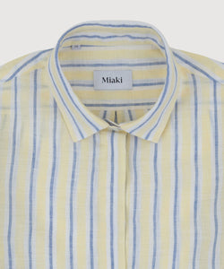 Striped Relaxed Linen Shirt