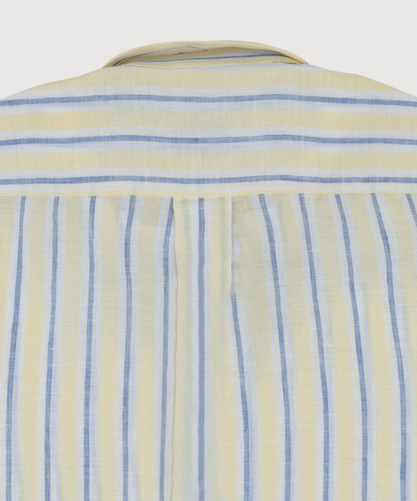 Striped Relaxed Linen Shirt