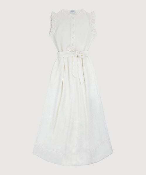 Muslin Ruffle Dress