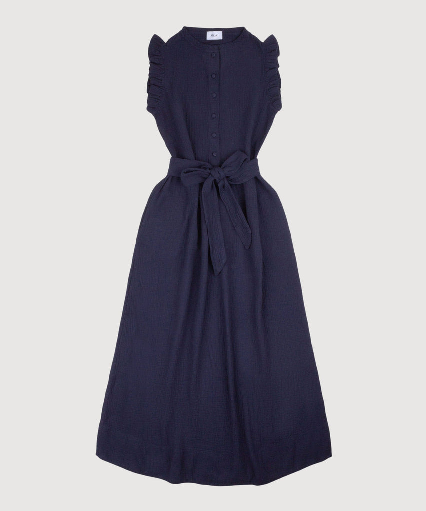 Muslin Ruffle Dress