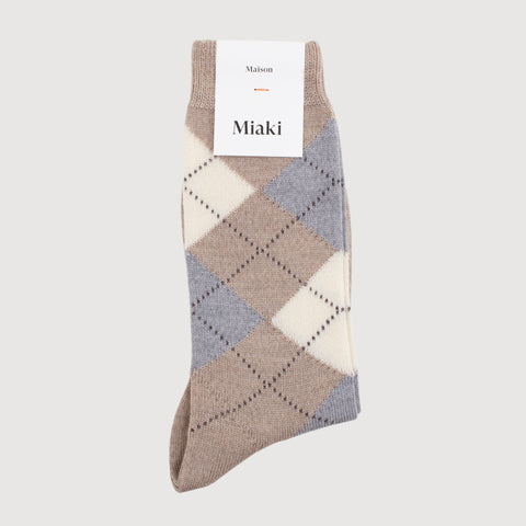 Argyle Wool Socks