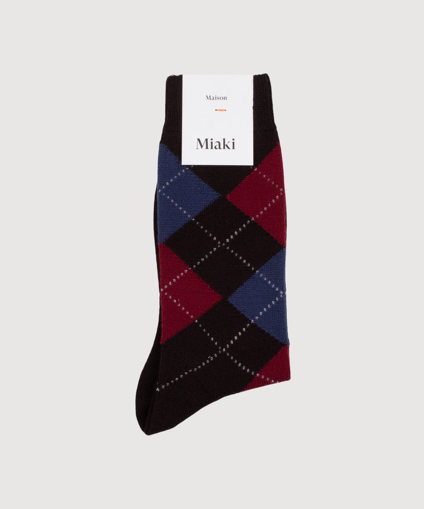 Argyle Wool Socks