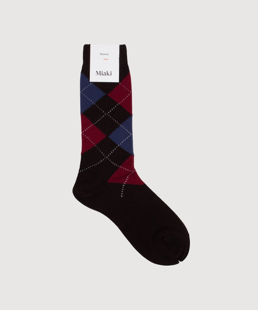 Argyle Wool Socks