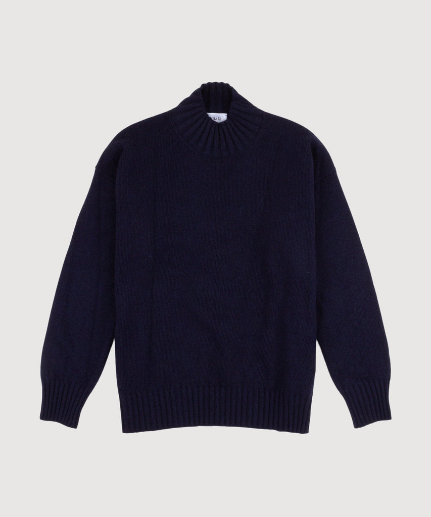 Relaxed Mockneck Sweater