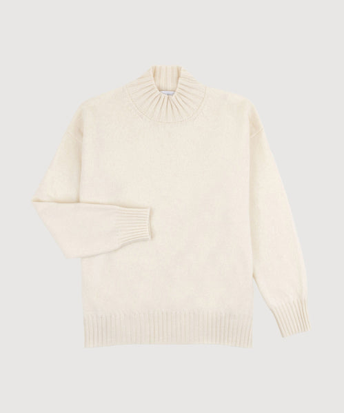 Relaxed Mockneck Sweater