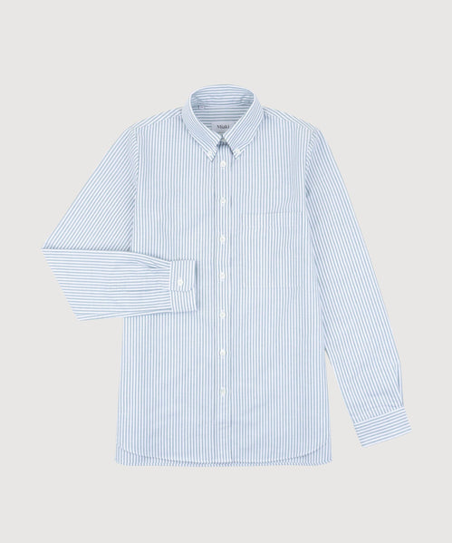 Relaxed Oxford Stripe Shirt