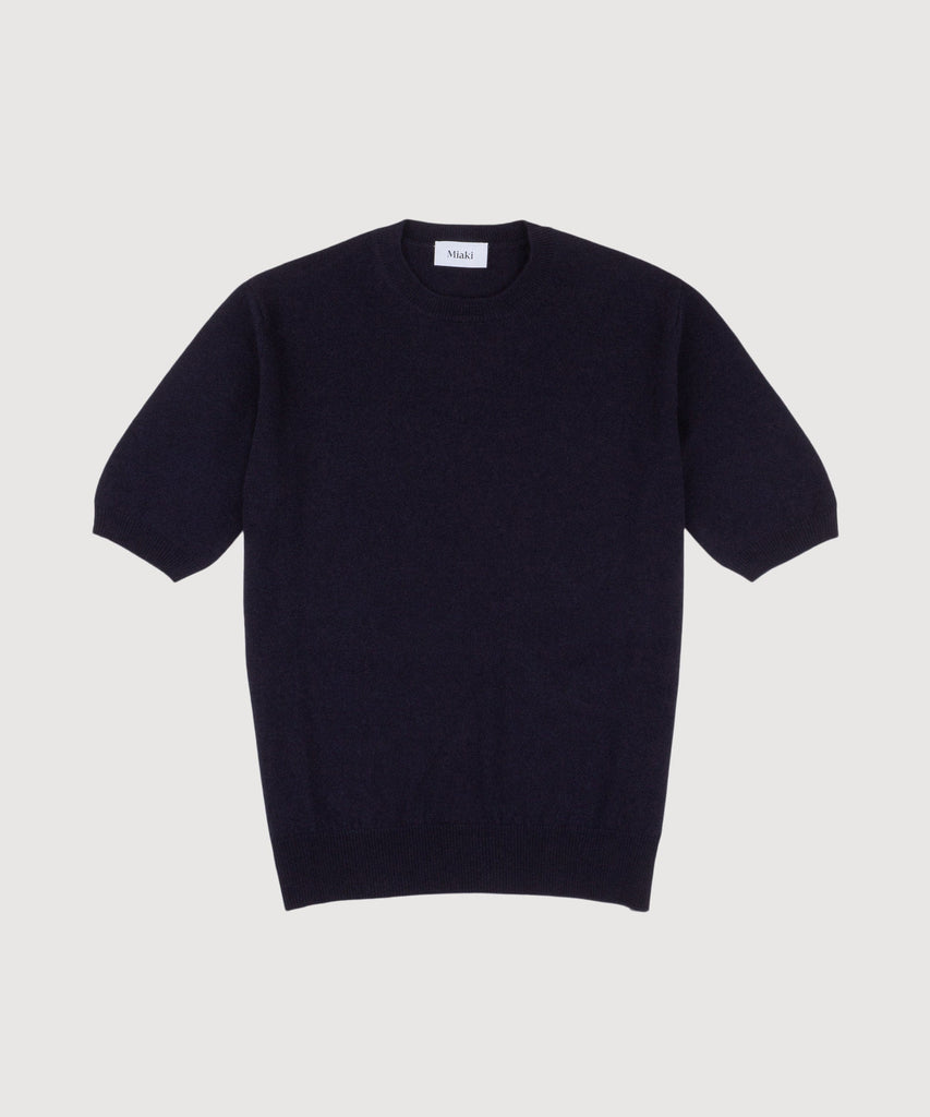 Short Sleeve Cashmere Sweater