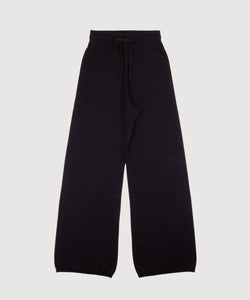 Wide Leg Wool Trousers