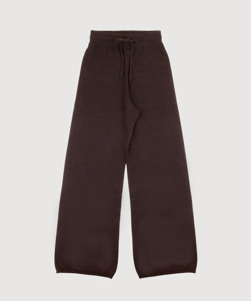 Wide Leg Wool Trousers