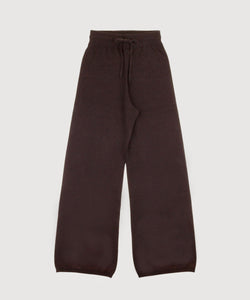 Wide Leg Wool Trousers