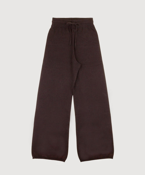 Wide Leg Wool Trousers