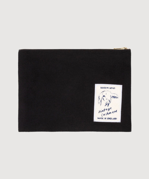 Cashmere Large Pouch