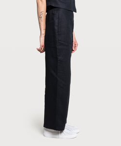 Relaxed Linen Weekend Trousers